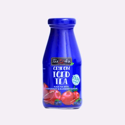 Ceylon  Iced Black tea-Pomegranate & Blueberry (Zero Sugar)- 200ml 