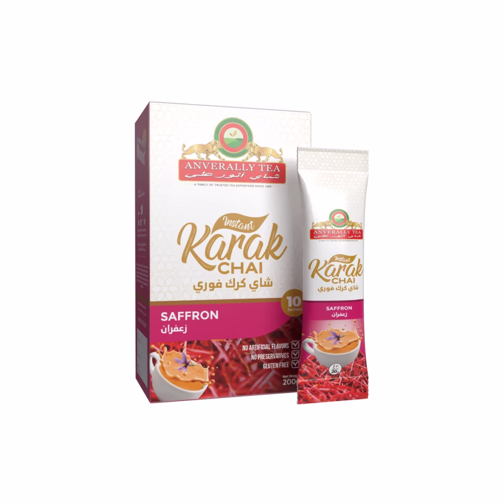 Saffron Karak Chai